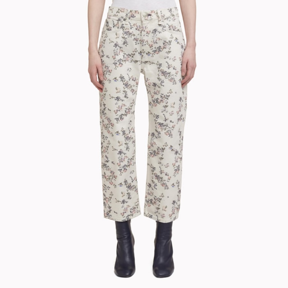 Rag & Bone Micro Floral Boy Jean - Picture 1 of 4